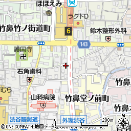 買取専門店エコリング　京都山科店周辺の地図