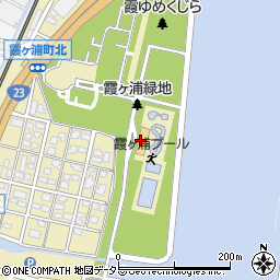 霞ヶ浦ガーデン周辺の地図