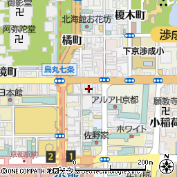 京都府京都市下京区真苧屋町212周辺の地図