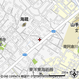 中部住研西阿倉川営業所周辺の地図