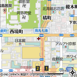 濱田プレス工藝株式会社　京都ＮＥＸＴ・ｉｎｓｐｉｒｅ周辺の地図