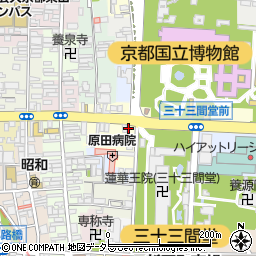 株式会社アルティム　七条店周辺の地図