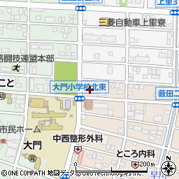 薮田グランゲート周辺の地図