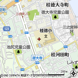 京都府京都市西京区桂徳大寺南町周辺の地図
