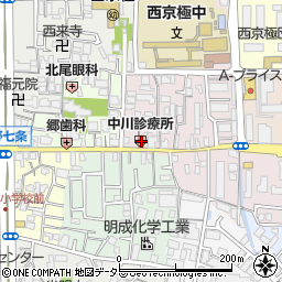 明徳会中川診療所周辺の地図