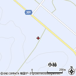 兵庫県三田市小柿659周辺の地図