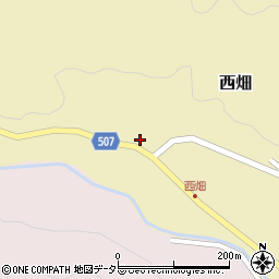 兵庫県川辺郡猪名川町西畑深田20周辺の地図