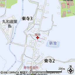東寺周辺の地図