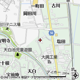 愛知県知多郡東浦町緒川宮戸25周辺の地図