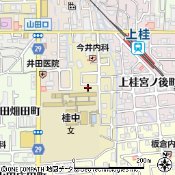 京都府京都市西京区上桂森上町11-39周辺の地図