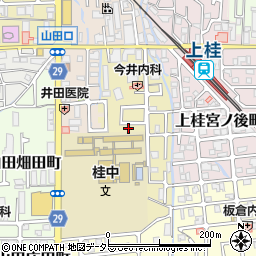京都府京都市西京区上桂森上町11-40周辺の地図