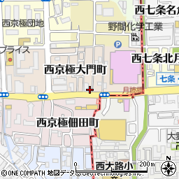 株式会社西京周辺の地図