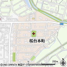 桜台本町1号公園周辺の地図