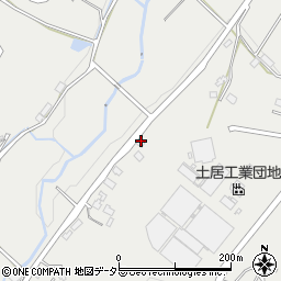岡山県美作市土居1033周辺の地図