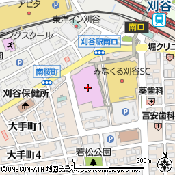 刈谷市総合文化センター　大ホール周辺の地図
