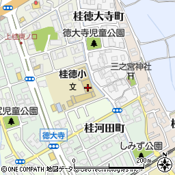 京都市立桂徳小学校周辺の地図