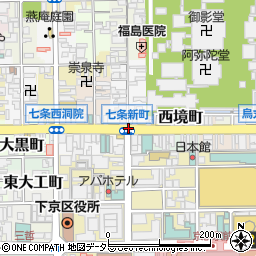 七条新町 京都市 地点名 の住所 地図 マピオン電話帳