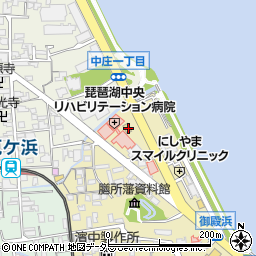 滋賀県大津市御殿浜22-5周辺の地図