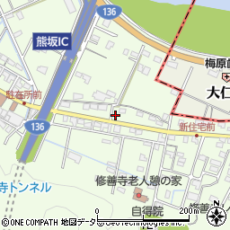 静岡県伊豆市熊坂90周辺の地図
