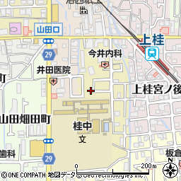 京都府京都市西京区上桂森上町11-56周辺の地図