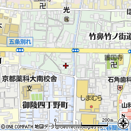 シンフォニー御陵安祥寺川周辺の地図
