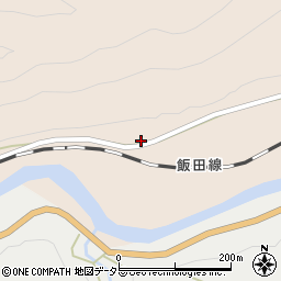 愛知県新城市豊岡西貝津32周辺の地図