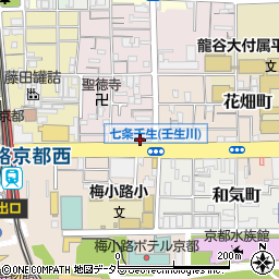 京都府京都市下京区夷馬場町35-18周辺の地図