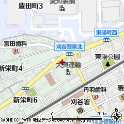ＩＴＴＯ個別指導学院刈谷新栄校周辺の地図
