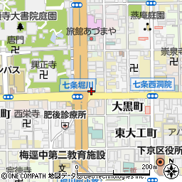 京都府京都市下京区菱屋町153-6周辺の地図