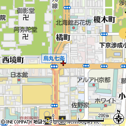 京都 鮨桃の木周辺の地図