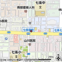 京都府京都市下京区西七条北東野町9周辺の地図