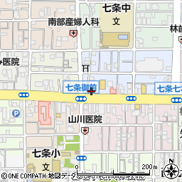 京都府京都市下京区西七条北東野町10周辺の地図