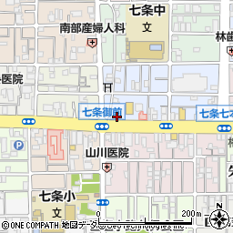 京都府京都市下京区西七条北東野町11周辺の地図