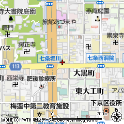 京都府京都市下京区菱屋町153-1周辺の地図