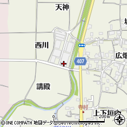 京都府亀岡市曽我部町寺（西川）周辺の地図