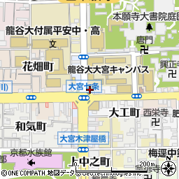 想夫恋 京都七条大宮店周辺の地図
