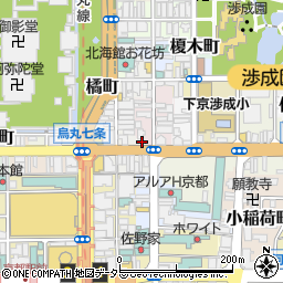 京都府京都市下京区真苧屋町219周辺の地図