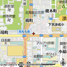京都府京都市下京区真苧屋町205周辺の地図