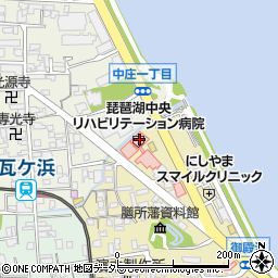 医療法人幸生会琵琶湖中央病院周辺の地図