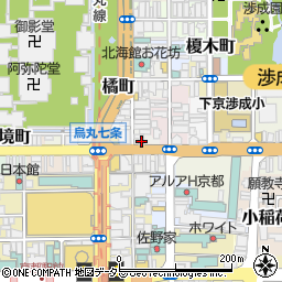 京都府京都市下京区真苧屋町207周辺の地図
