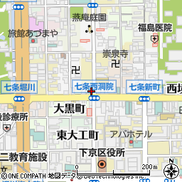 貝と白ワインのバル KAKIMARU 京都七条店周辺の地図