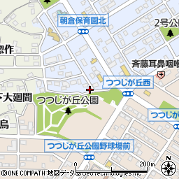 愛知県知多市朝倉町73周辺の地図