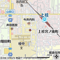 京都府京都市西京区上桂森上町11-10周辺の地図