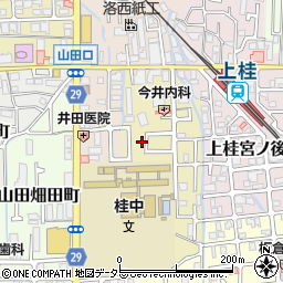 京都府京都市西京区上桂森上町11-47周辺の地図