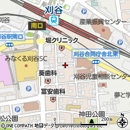 〒448-0858 愛知県刈谷市若松町の地図