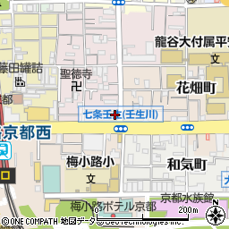 京都府京都市下京区夷馬場町35-6周辺の地図
