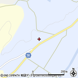 広島県庄原市比和町三河内2964周辺の地図