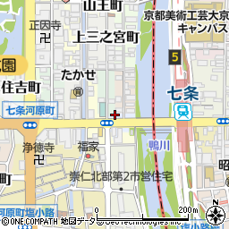 京都七条焼肉酒場 やまだるま周辺の地図