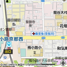京都府京都市下京区夷馬場町35周辺の地図