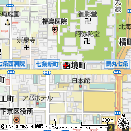 京都府京都市下京区新シ町138-2周辺の地図